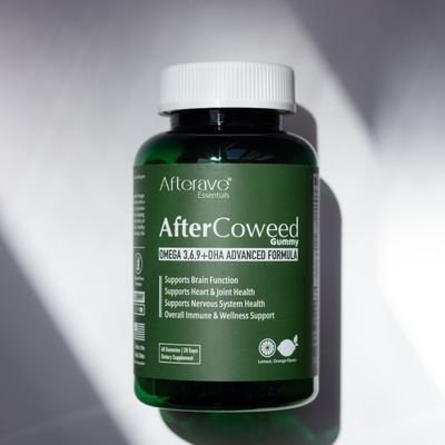 Green Omega Supplement Bottle