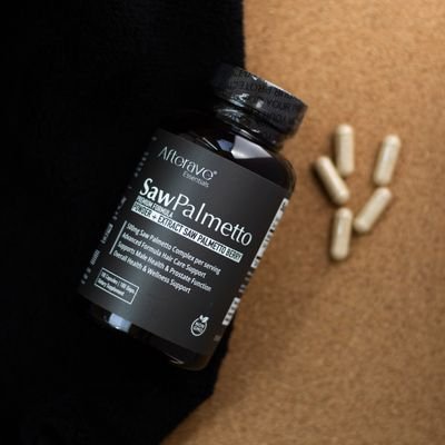 Saw Palmetto Supplement Bottle