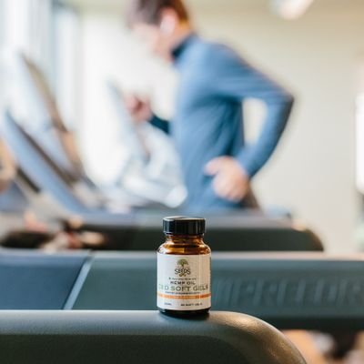 Gym Supplement Bottle